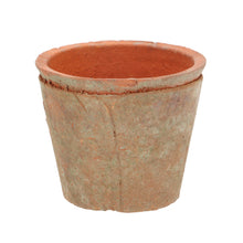 Load image into Gallery viewer, Aged Terracotta Plant Pots With Saucers - *Local Delivery or Local Pick Up Only*