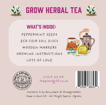 Load image into Gallery viewer, Eco Mini Grow Kit - Herbal Tea / Peppermint