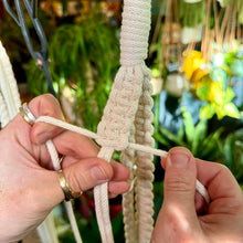 Load image into Gallery viewer, Make Your Own Macrame Plant Hanger Workshop