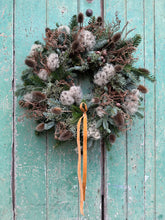 Load image into Gallery viewer, Handmade Foraged Wreath