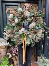 Load image into Gallery viewer, Handmade Foraged Wreath