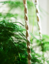 Load image into Gallery viewer, Striped Hanging Seagrass Basket