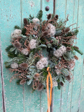 Load image into Gallery viewer, Handmade Foraged Wreath