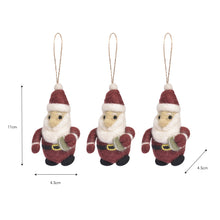 Load image into Gallery viewer, Felt Santa Christmas Tree Decoration