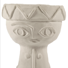 Load image into Gallery viewer, Stoneware Face Vases