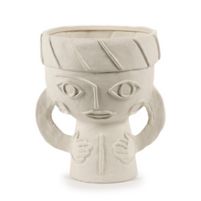 Load image into Gallery viewer, Stoneware Face Vases