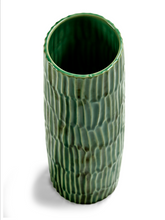 Load image into Gallery viewer, Green Glazed Vases