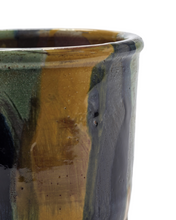 Load image into Gallery viewer, Striped Glazed Pots - *Local Delivery or Local Pick Up Only*