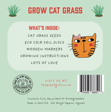 Load image into Gallery viewer, Eco Mini Grow Kit - Cat Grass