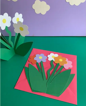 Load image into Gallery viewer, 3D Floral Bloom Greetings Card