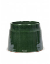 Load image into Gallery viewer, Dark Green Glazed Pots - *Local Delivery or Local Pick Up Only*