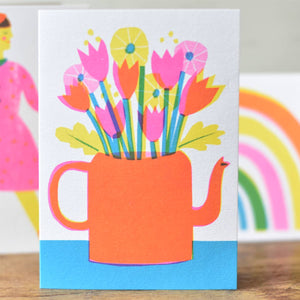 Teapot Greetings Card