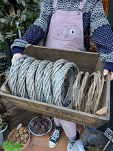 Load image into Gallery viewer, Unpeeled White Washed Willow Wreath
