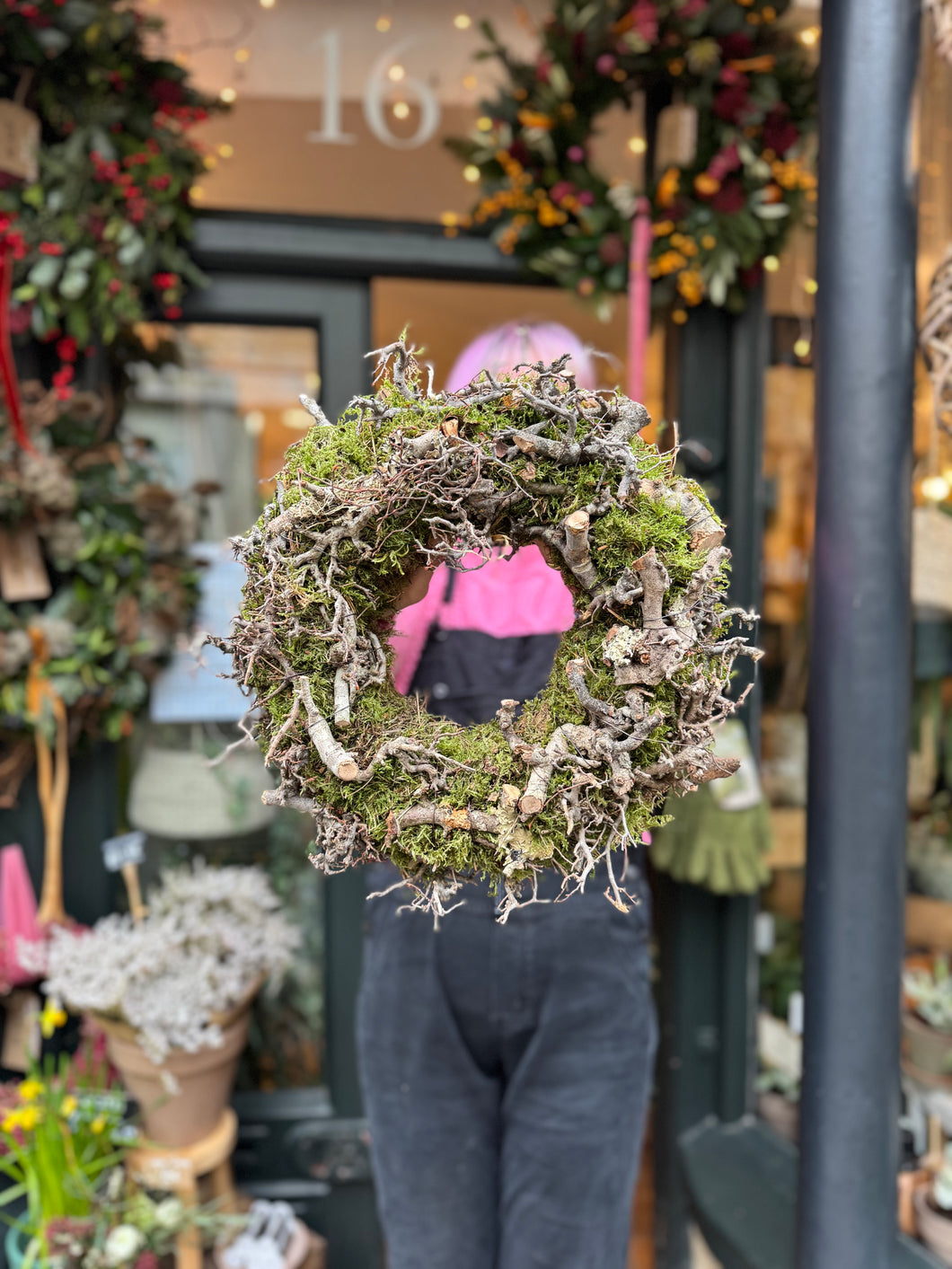 Moss and Twig Wreath