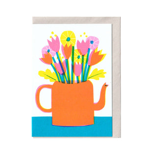 Teapot Greetings Card