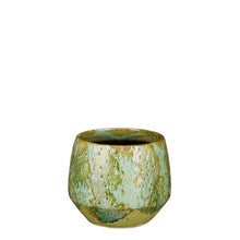 Load image into Gallery viewer, Green Drip Glazed Plant Pots - *Local Delivery or Local Pick Up Only*
