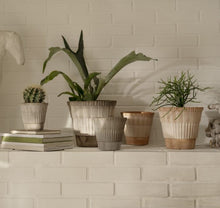 Load image into Gallery viewer, Atlas Grey Plant Pots
