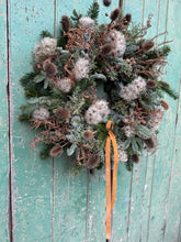 Load image into Gallery viewer, Handmade Foraged Wreath
