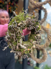 Load image into Gallery viewer, Moss and Twig Wreath
