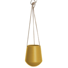 Load image into Gallery viewer, Yellow Hanging Plant Pot
