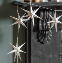 Load image into Gallery viewer, Recycled Cotton Christmas Star Garland
