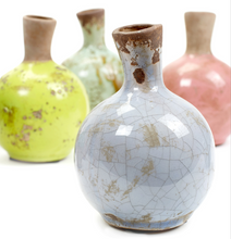Load image into Gallery viewer, Colourful Glazed Bud Vases
