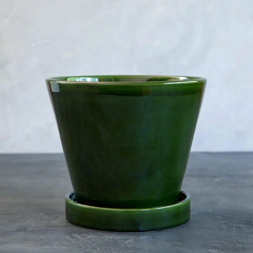 Julie Green Glazed Plant Pots - *Local Delivery or Local Pick Up Only*
