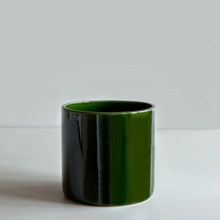 Load image into Gallery viewer, Romeo Green Glazed Plant Pots - *Local Delivery or Local Pick Up Only*
