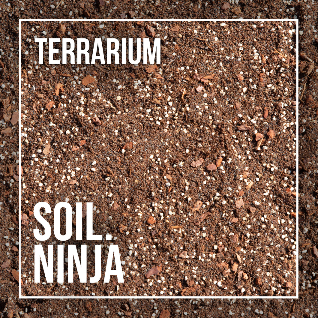 Soil Ninja Premium Terrarium Blend 2.5L & 10L
