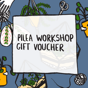 Pilea Plant Shop Workshop Gift Voucher