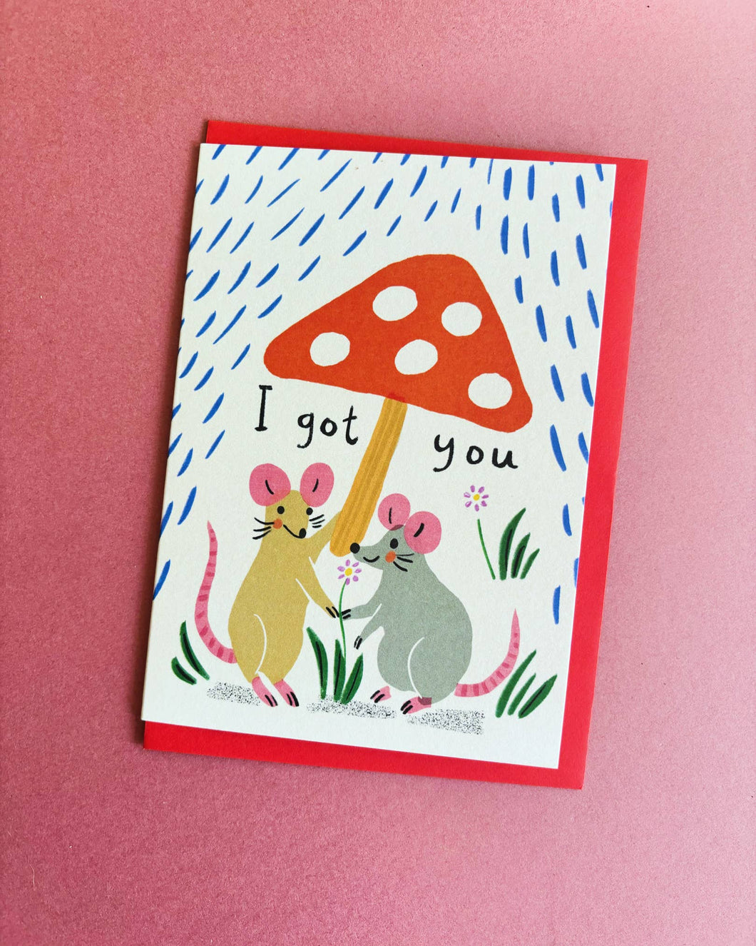 Got You Mice Friendship Greeting Card