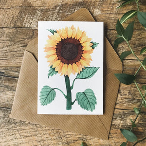 Katrina Sophia Sunflower Card