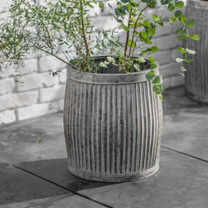 Vintage Steel Planters - *Local Delivery or Local Pick Up Only*