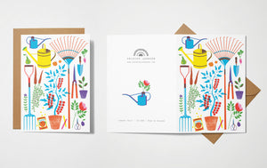 Printer Johnson Garden Tools Card