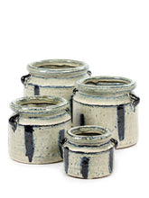 Load image into Gallery viewer, Blue &amp; White Glazed Pot
