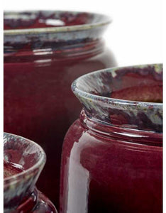 Aubergine Glazed Plant Pots - *Local Delivery or Local Pick Up Only*