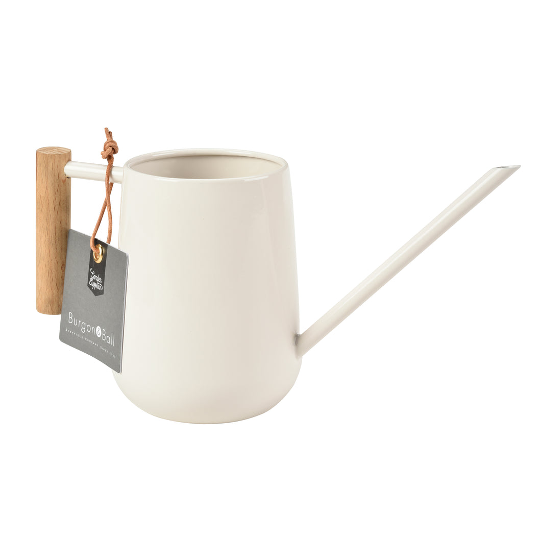 Cream Watering Can