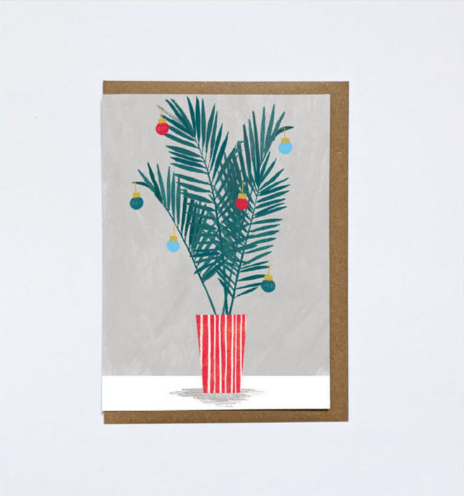 Elsa Rose Frere Christmas Palm Plant Card