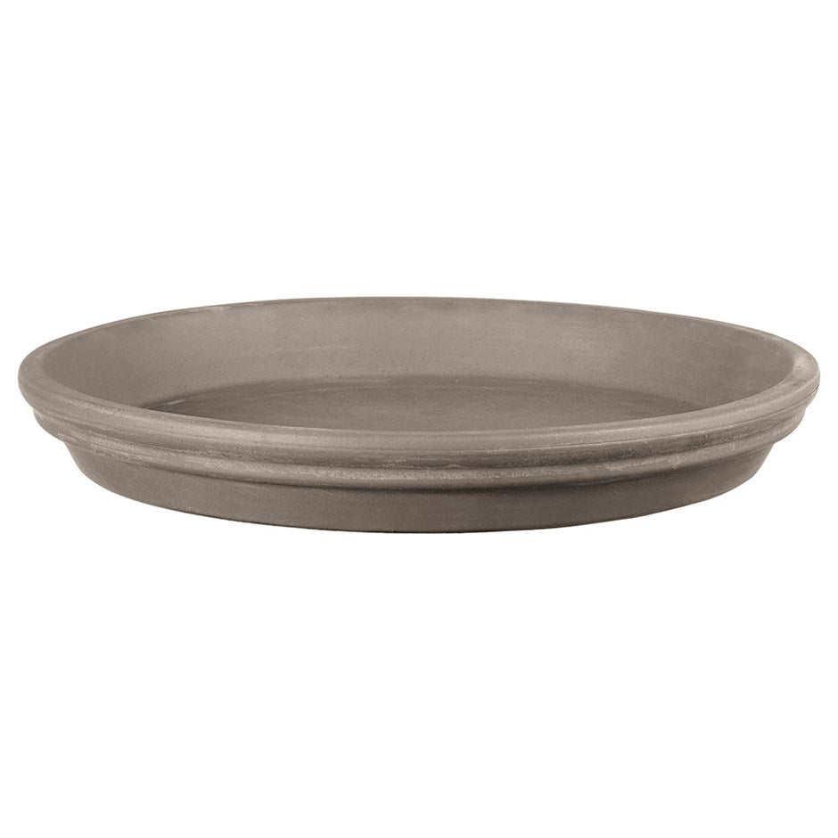grey plant saucer Grey Terracotta Saucers