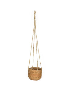 Hanging Plant Pot In Seagrass