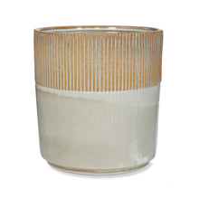 Load image into Gallery viewer, Linear Pattern Plant Pots - *Local Delivery or Local Pick Up Only*

