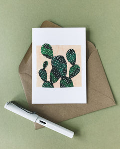 Katrina Sophia Prickly Pear Cactus Card