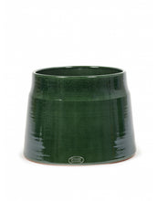 Load image into Gallery viewer, Dark Green Glazed Pots - *Local Delivery or Local Pick Up Only*
