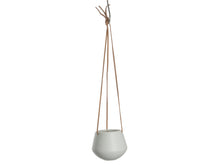 Load image into Gallery viewer, White Hanging Plant Pot
