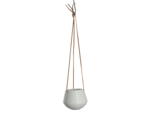 White Hanging Plant Pot