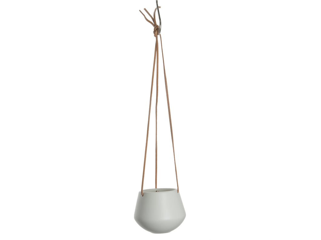 White Hanging Plant Pot