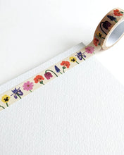 Load image into Gallery viewer, Katrina Sophia Garden Flowers Washi Tape
