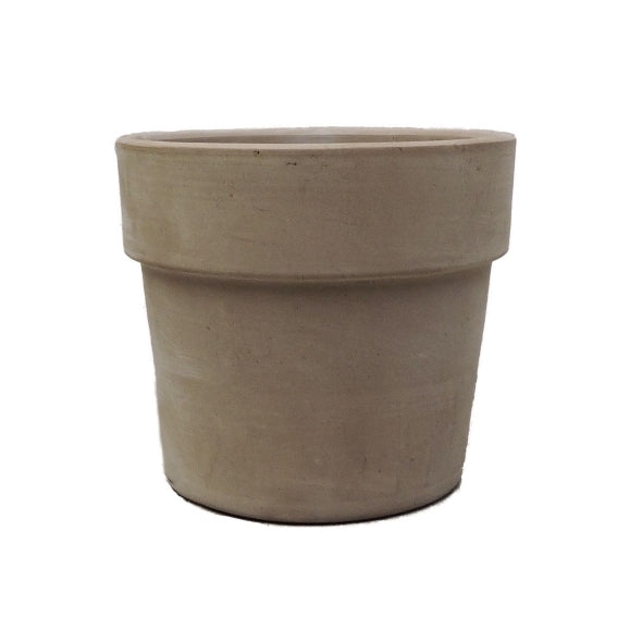 Grey Terracotta Indoor Pot With No Drainage Hole