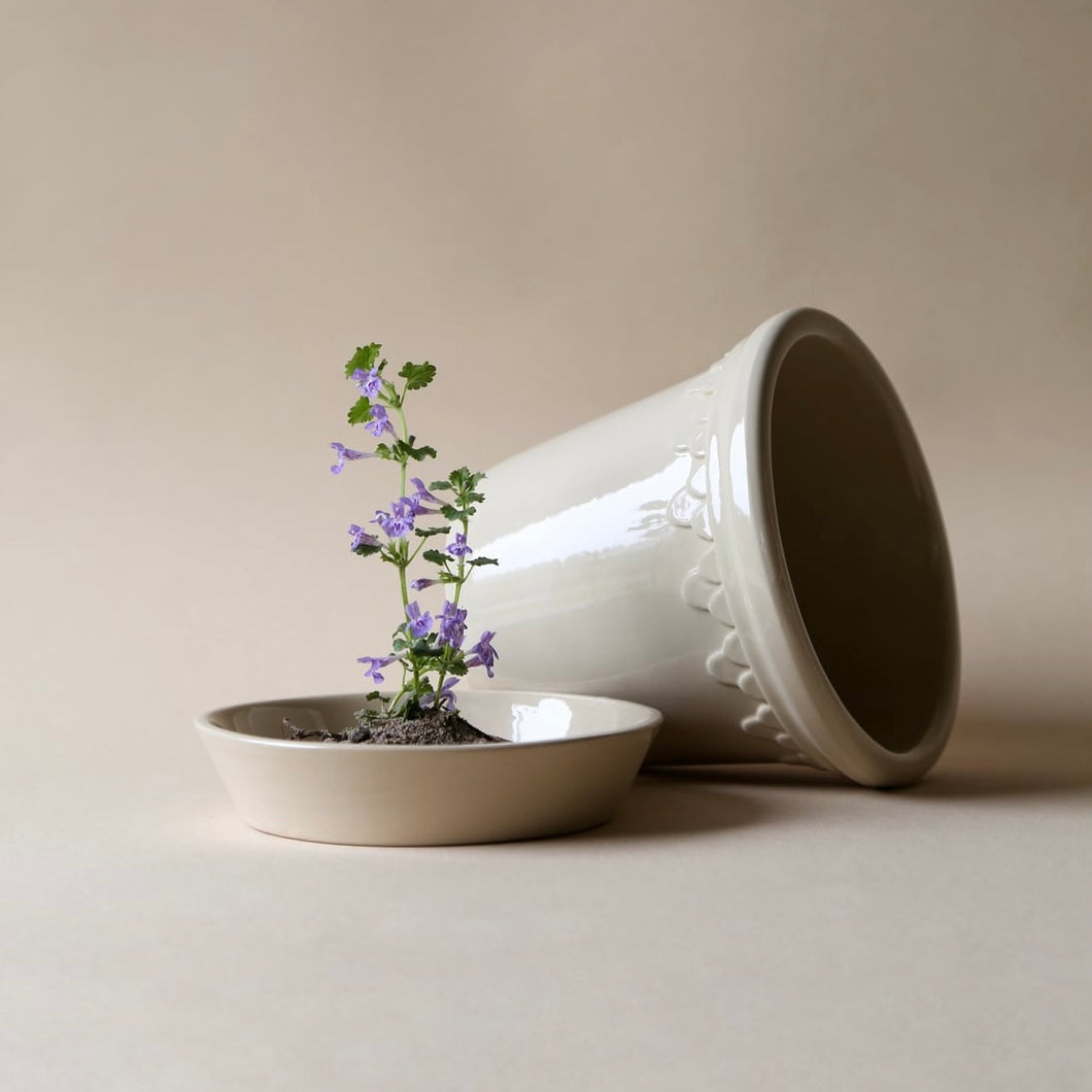 Copenhagen Sandstone Glazed Plant Pots - *Local Delivery or Local Pick Up Only*