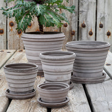 Load image into Gallery viewer, The Planet Collection Grey Plant Pots - *Local Delivery or Local Pick Up Only*
